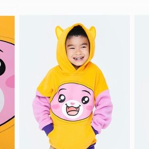 Lankybox Foxy hoodie. Brand new, never worn.